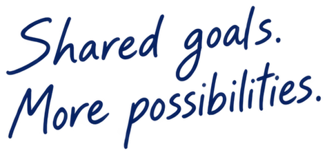 Shared goals. More possibilities.